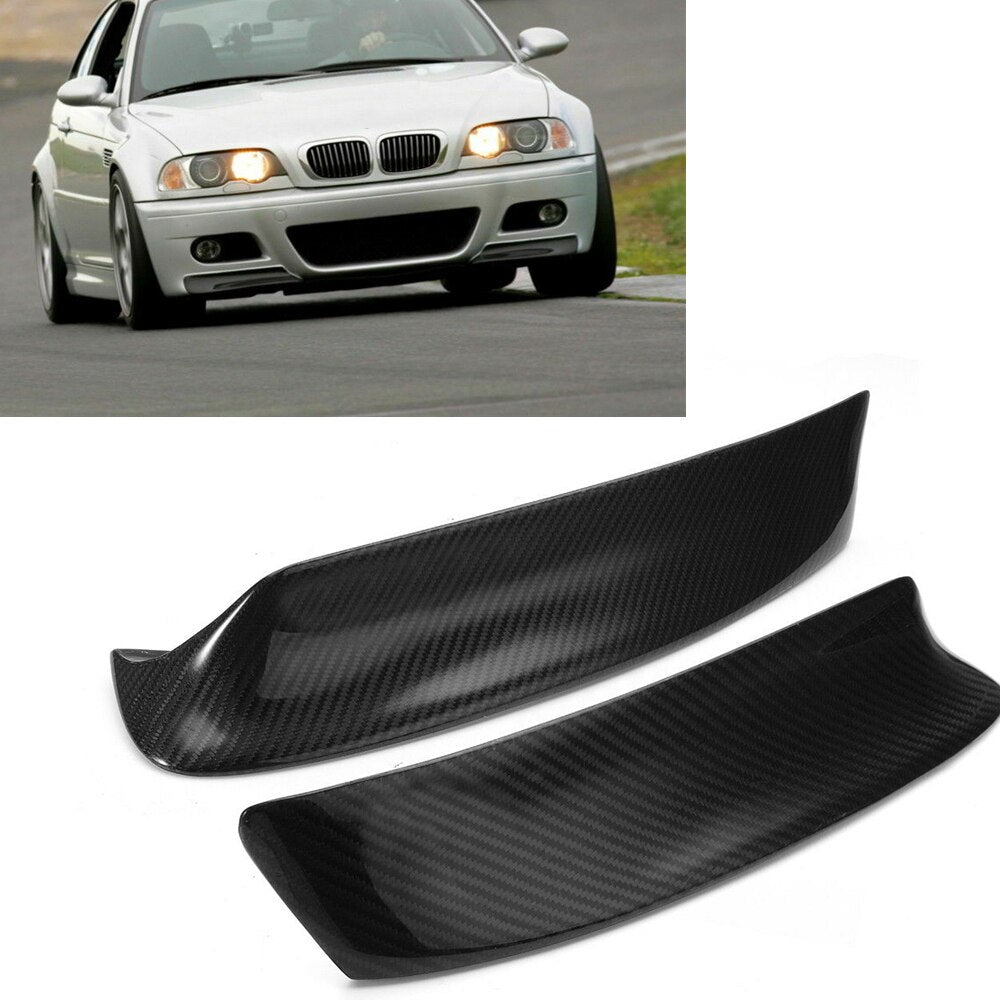 For BMW E46 M3 Front Bumper Side Splitters