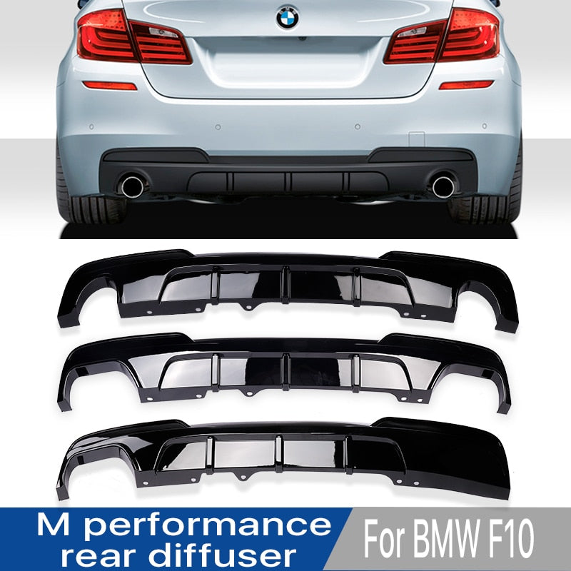 BMW F10 Rear bumper diffuser