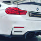 BMW F80 M3 F82 F83 M4  V Style Gloss Black